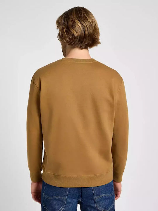 Lee Plain Men's Sweatshirt Brown