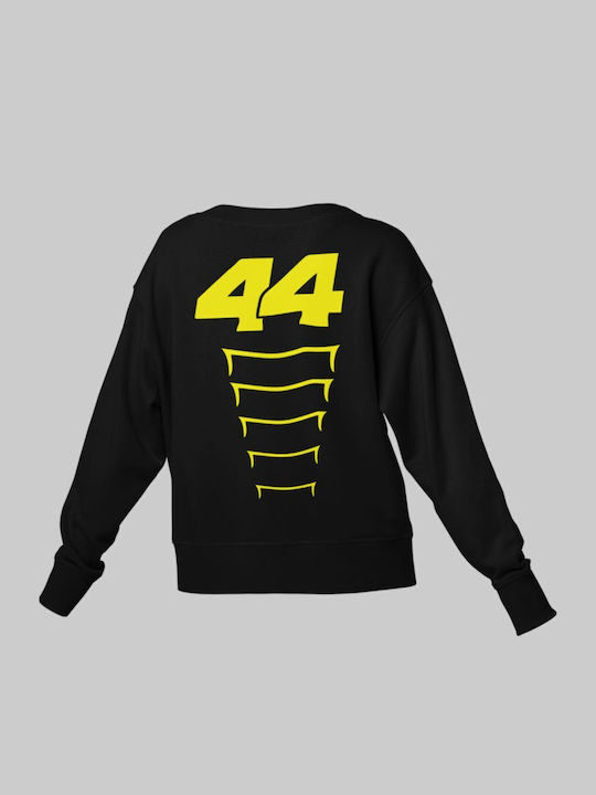 Fleece Kinder-Sweatshirt Black