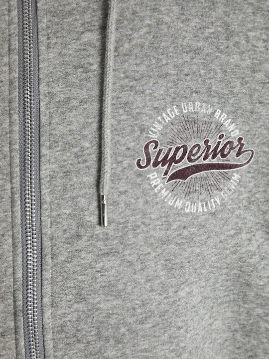 Light Grey Melange Men's Sweatshirt