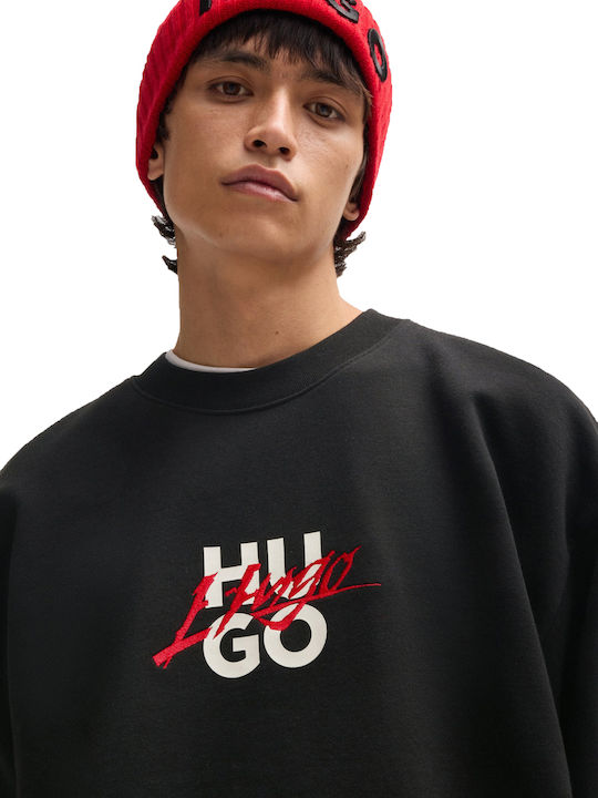 Hugo Herren Sweatshirt Black