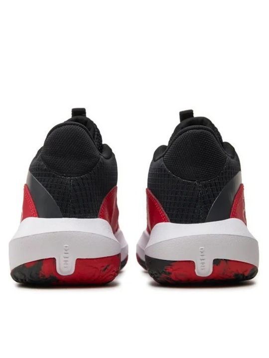Lockdown 7 Kids Sports Shoes Basketball with Laces Red