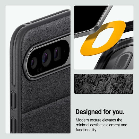 Caseology Athlex Back Cover Σιλικόνης Μαύρο (Google Pixel 9 Pro XL)