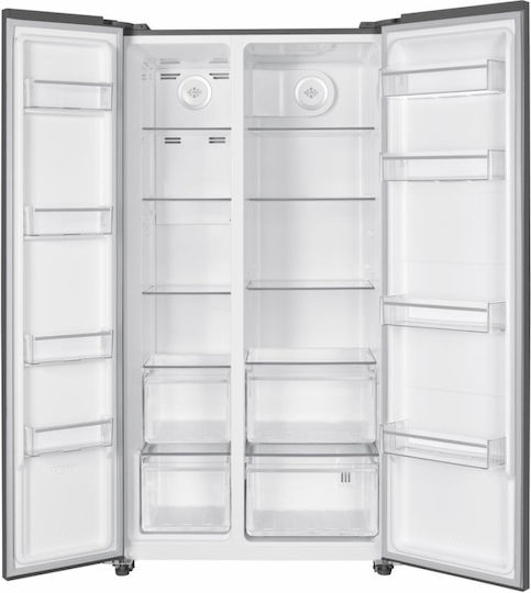 Heinner Ψυγείο Ντουλάπα 532lt Total NoFrost Υ177xΠ90xΒ66εκ. Λευκό HSBS-HM532NFGWHE++