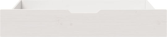 vidaXL Bed Drawer made of Wood White 90x55x16cm 2pcs