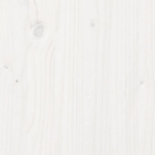 vidaXL Bettkasten aus Holz White 65x55x16cm 2Stück