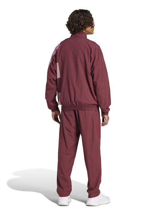 Adidas Men's Sweatpants Burgundy