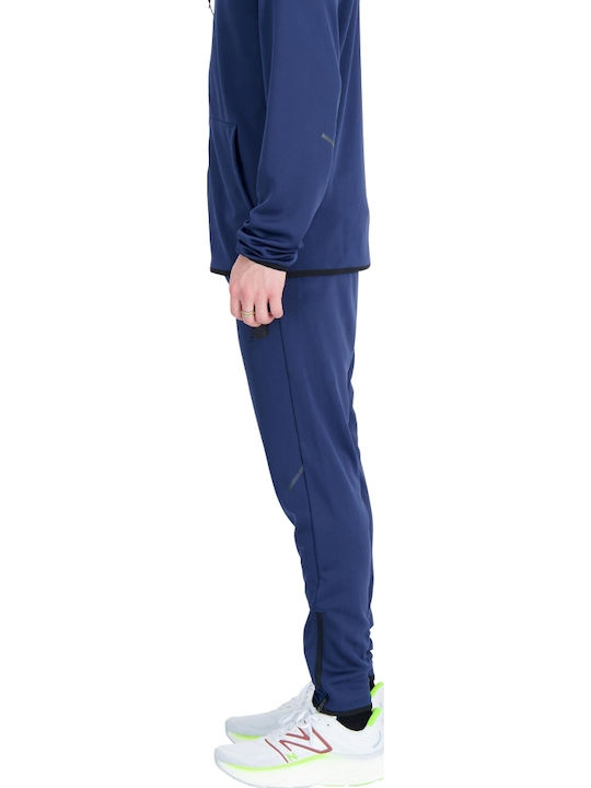 Jogginghose Glänzend mit Gummizug Blue