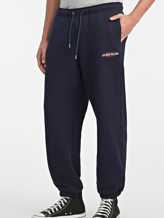 Pantaloni de trening cu Elastic Blue