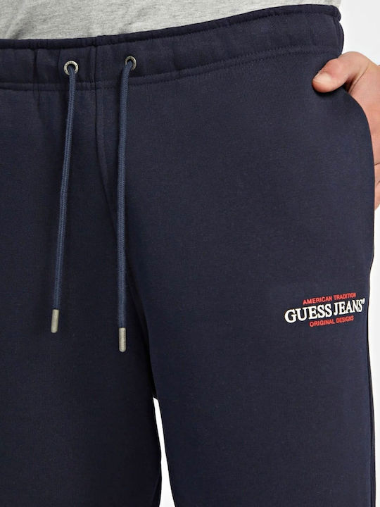 Pantaloni de trening cu Elastic Blue