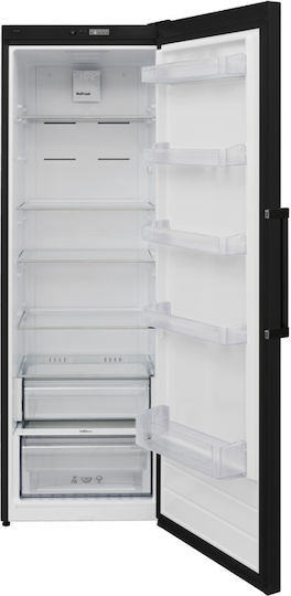 Heinner Single Door Refrigerator 390lt Total NoFrost H186xW59.5xD65cm Black HF-V401NFBKE++