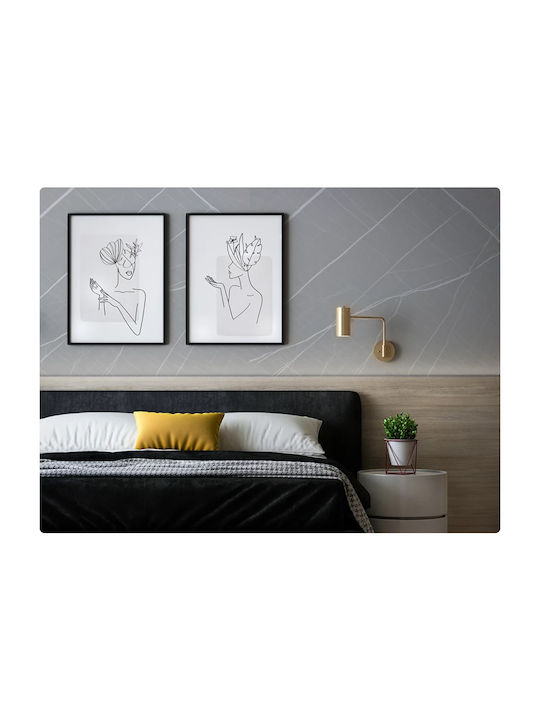 3D Wandpaneele Aus PVC Graue 280x122cm