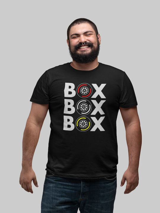 "box Box Box" Plus Size T-shirt Red