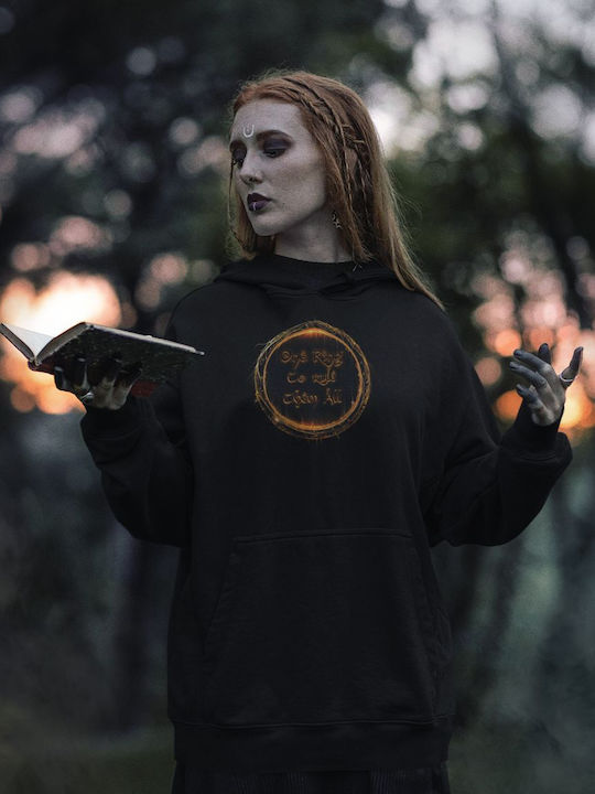 One Ring To Rule Them All W Hoodie Black