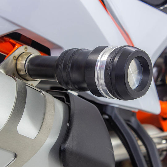 GP Kompozit Προστατευτικό Εξάτμισης Μοτοσυκλέτας KTM 890 Adventure R Μαύρο