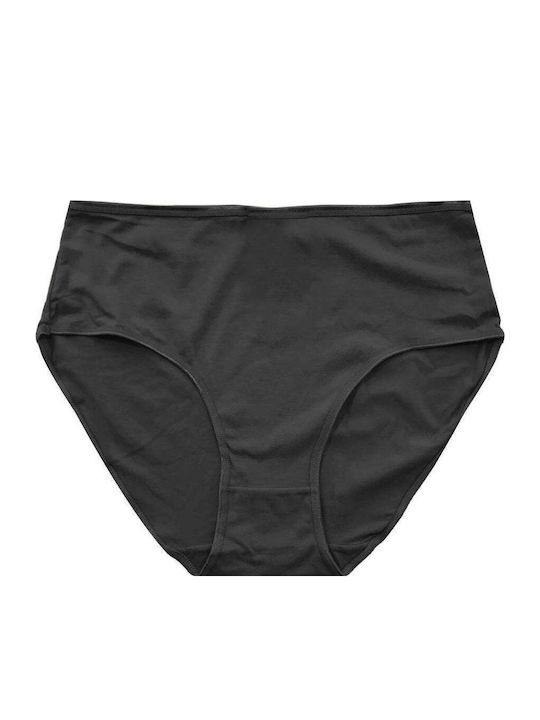 Βαμβακερά Hohe Taille Damen Slip MultiPack Beige