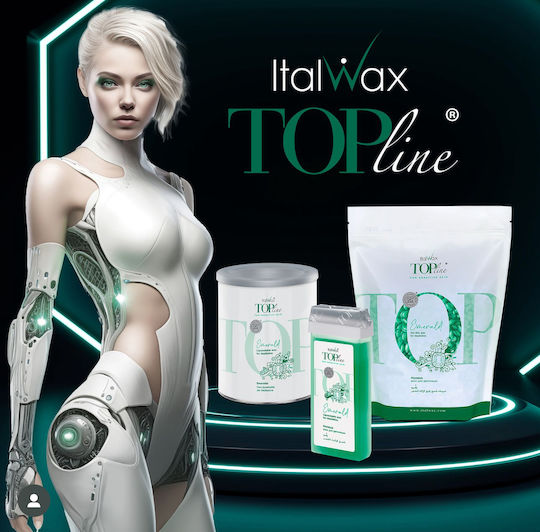 Italwax Top Line Ceară de Epilat în Recipient pentru Piele Sensibilă 100ml