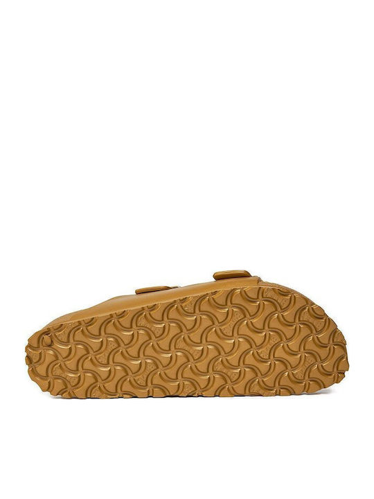 Arizona Eva Flip Flops in Sandal Style in Gold Colour