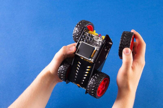 CircuitMess Circuitmess Wheelson Diy Ai Self-driving Car STEM Образователна Игра Роботика за 7+ години Години