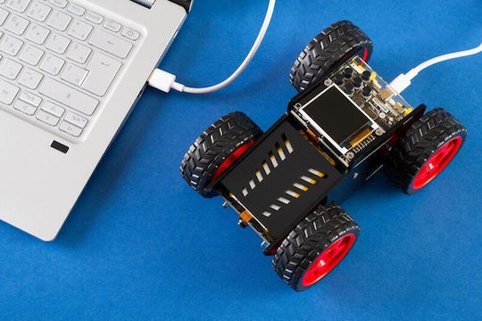 CircuitMess Circuitmess Wheelson Diy Ai Self-driving Car STEM Образователна Игра Роботика за 7+ години Години