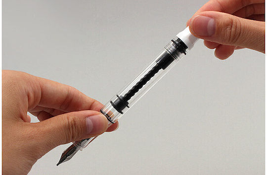 Twsbi Eco White Piston Πένα Καλλιγραφίας Medium Λευκή