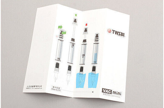 Twsbi Kalligraphiefüller Mittel Durchsichtig