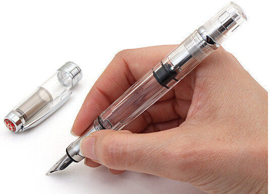 Twsbi Diamond 580AL Clear Калиграфска Писалка Extra Fine Прозрачна от Алуминий