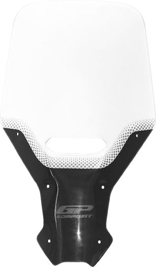 GP Kompozit Motorcycle Windshield & Windscreen Transparent Visor for Honda CRF1100L Africa Twin 090404119