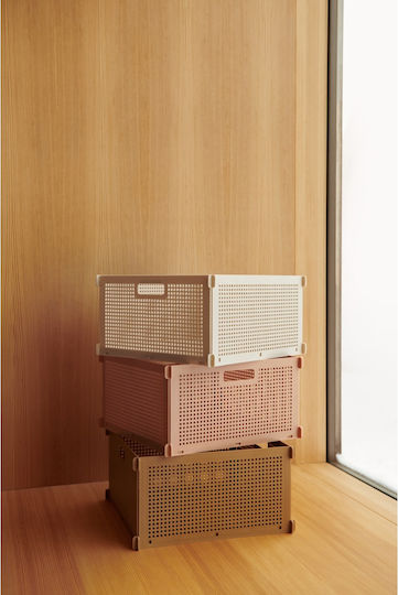 Liewood Coș De Depozitare Pentru Copii Dirch Bej 34x34cm