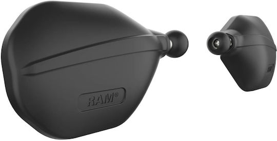 RAM Mount Καθρέπτης Μοτοσυκλέτας 1τμχ Χρυσό