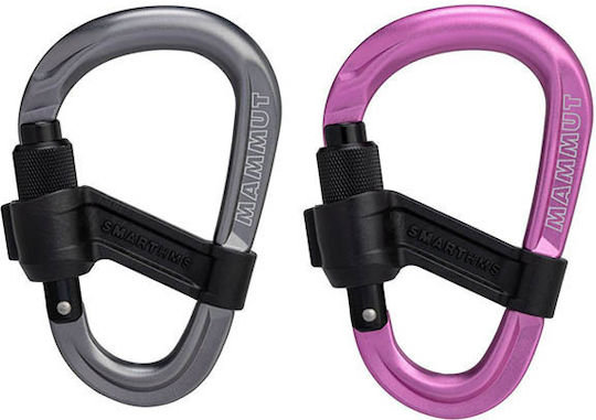 Mammut Smart HMS 2.0 Schraubkarabiner Pink Sicherheitskarabiner