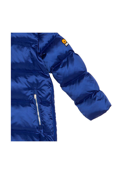 Ciesse Piumini Kids Quilted Jacket with Hood Blue