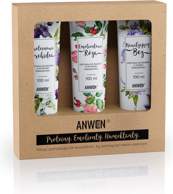 Anwen Σετ Περιποίησης Μαλλιών με Conditioner 3τμχ