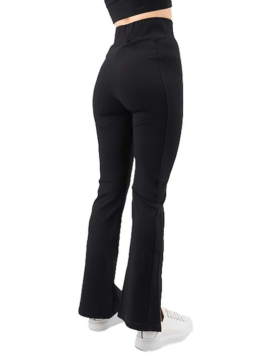 Hinnominate Frauen Lang Leggings Schwarz