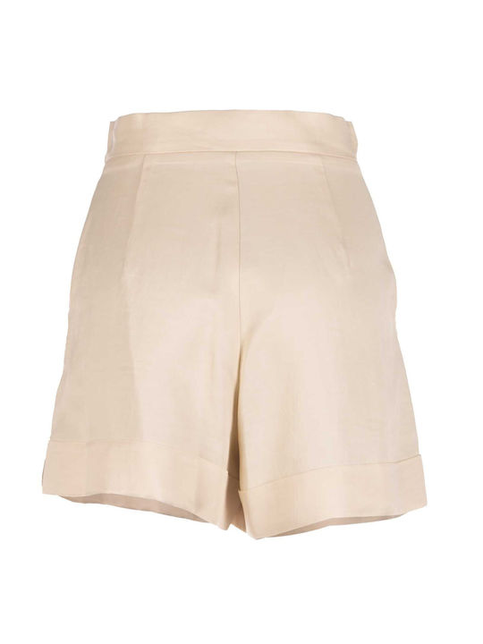 Gaudi Women's High-waisted Shorts Beige