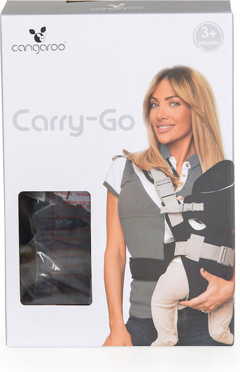 Cangaroo Κλασικός Μάρσιπος Carry Go Ροζ με Μέγιστο Βάρος 13kg