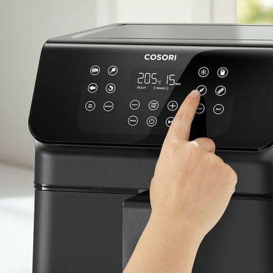 Cosori Premium II Chef Edition Air Fryer 6.2lt Μαύρο