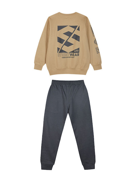 Energiers Kinder Sweatpants Set - Jogginganzug Charcoal