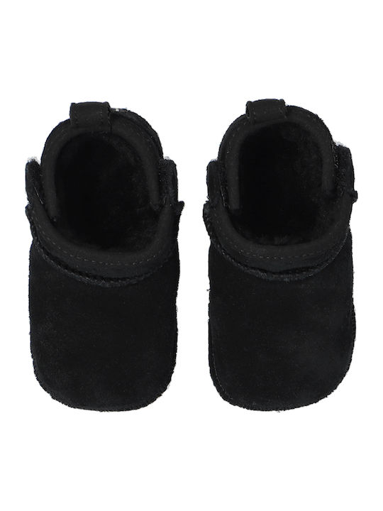 Classic Suede Kids Boots Black