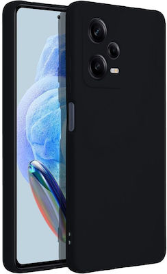 Soft Flexible Rubber Back Cover Σιλικόνης Μαύρο (Poco X5 Pro)