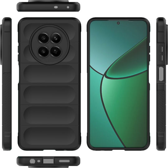 Techsuit Magic Umschlag Rückseite Silikon Lila (Realme 12 / 12x)