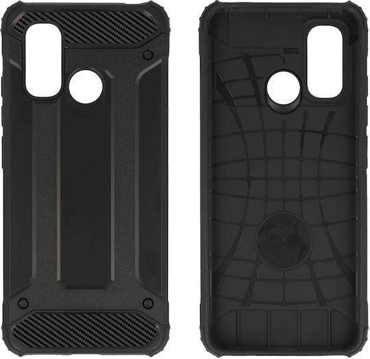 Powertech Back Cover Σιλικόνης / Πλαστικό Μαύρο (Xiaomi Redmi 12C, Xiaomi Redmi 11A)