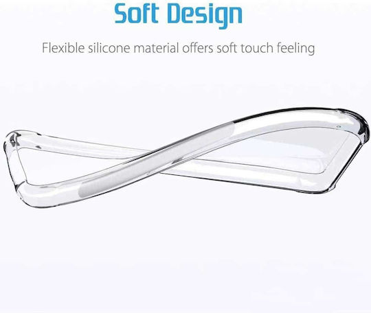 Techsuit Shockproof Clear Umschlag Rückseite Silikon Transparent (Redmi 13C / Poco C65 4G)