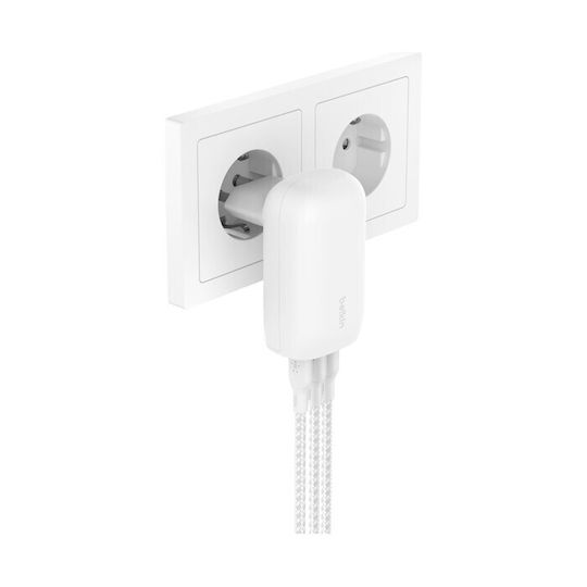 Belkin Charger Without Cable 67W Power Delivery Whites (Boost Charge)