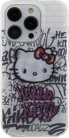 Hello Kitty Задна корица Пластмаса Бял (iPhone 13 Pro Max)