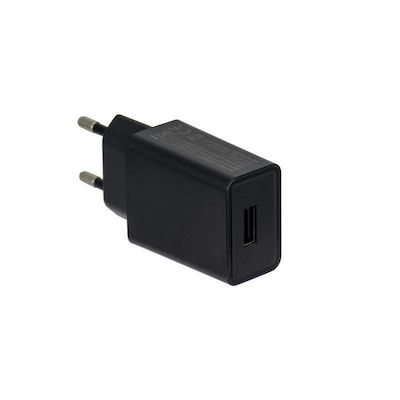 Tele Charger Without Cable with USB-A Port Blacks (EE-0502000)