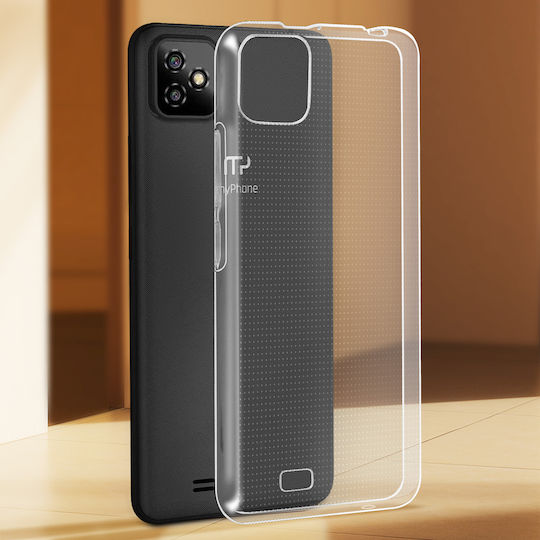 MyPhone myPhone Fun 9 Back Cover Σιλικόνης Διάφανο