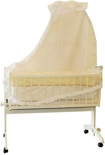 Beboulino Baby Cradle Bedding Set Mooving Bear 6pcs Beige