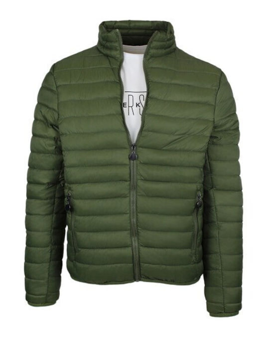 La Pupa Men's Winter Puffer Jacket Waterproof GREEN