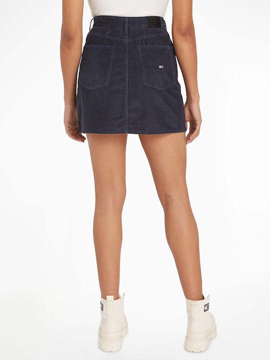 Tommy Hilfiger Denim Mini Skirt in Blue color