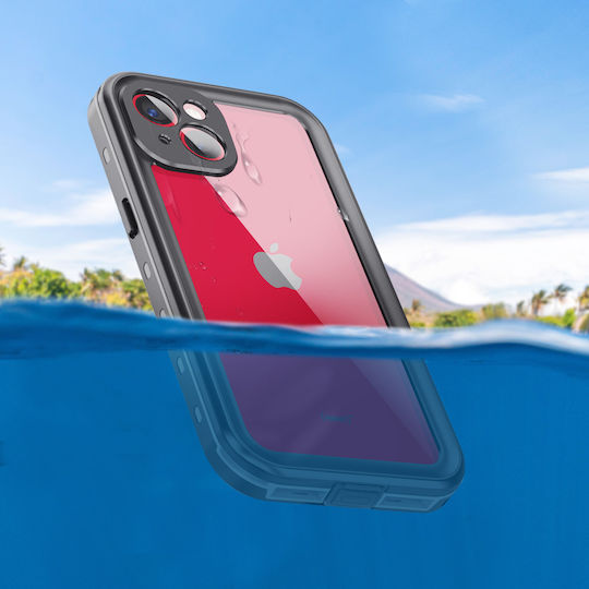 Complete Case Iphone 13 Waterproof Ip68 Redpepper Transparent Contour